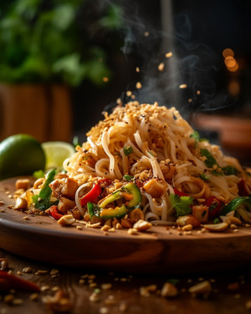Generative AI : Thai noodlesの素材
