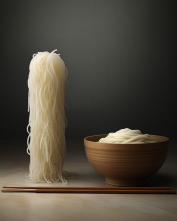 Generative AI : Raw noodleの素材