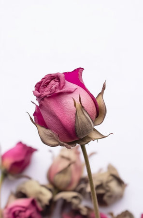 Generative AI : Dried roseの素材
