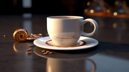 Generative AI : a cup of coffeeの素材