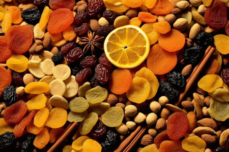 Generative AI : mix dried fruitの素材