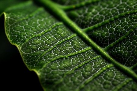 Generative AI : leaf textureの素材