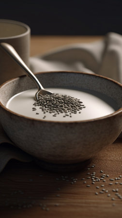 Generative AI : Chia seedsの素材