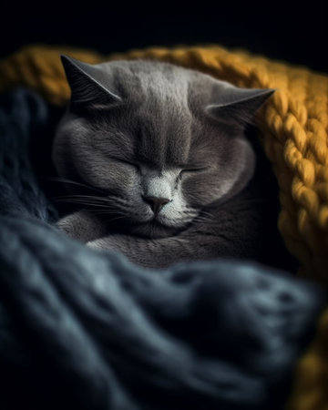 Generative AI : cat sleeping with homemade natural soap turmeric and bamboo charcoal soapの素材