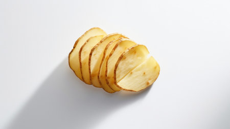 Generative AI : sliced potatoesの素材