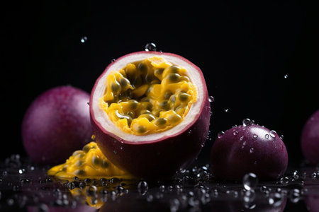Generative AI : passion fruitの素材