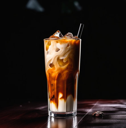 Generative AI : thai iced teaの素材