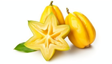 Generative AI : star fruit carambolaの素材