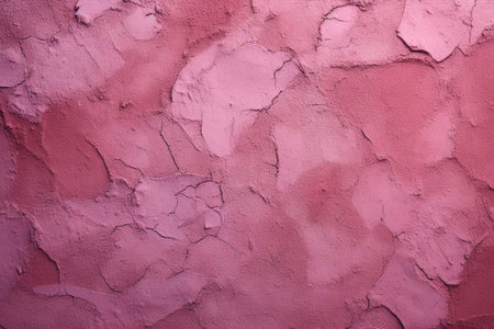 Generative AI : pink concrete background plaster wallの素材