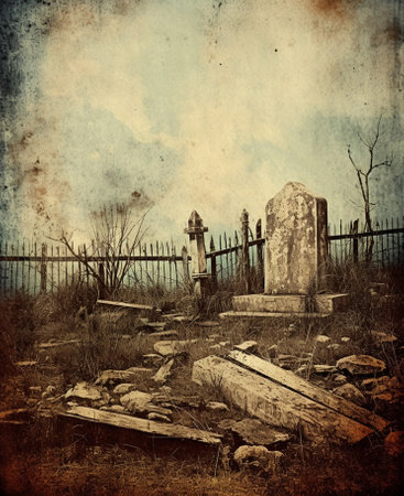 Generative AI : old fantasy grungy illustrationの素材