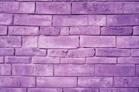 Generative AI : dirty brick wall ultra violetの素材