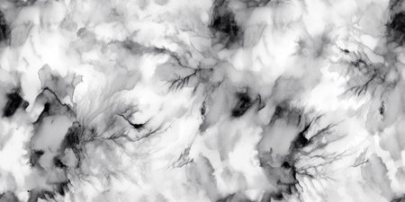 Generative AI : grey material dyed batik pattern shibori designの素材