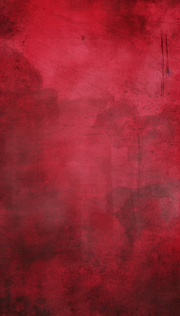 Generative AI : dark red background with abstract highlight corner and vintage grunge background textureの素材