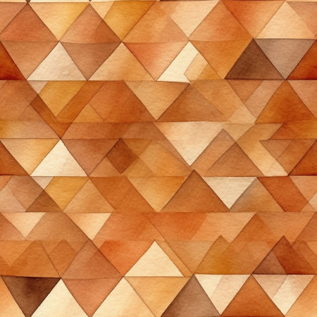 Generative AI : Vector old low poly paper triangle textureの素材