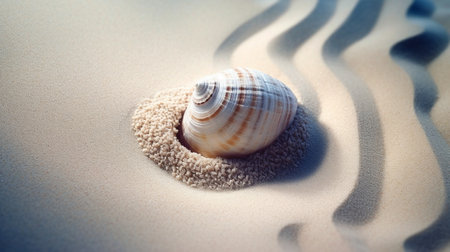 Generative AI : seashellの素材