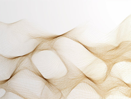 Generative AI : gold abstract background subtle grid patternの素材