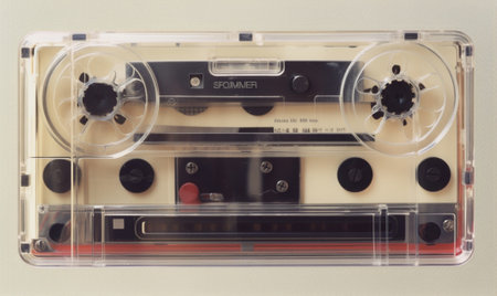 Generative AI : audio cassetteの素材