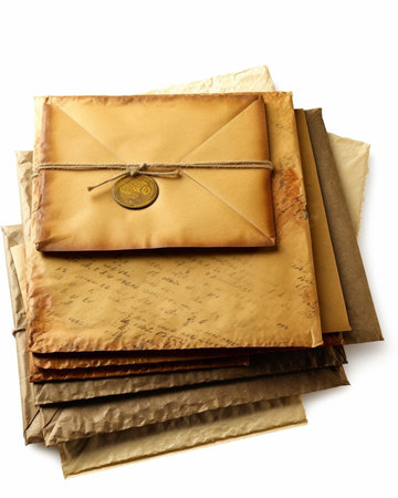 Generative AI : old post folderの素材