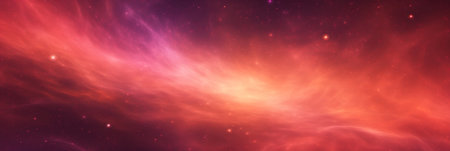 Generative AI : red abstract background like outer spaceの素材