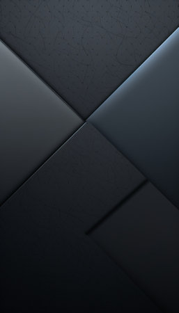Generative AI : black and dark blue background gradient steel metal textureの素材