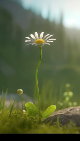 Generative AI : small camomileの素材