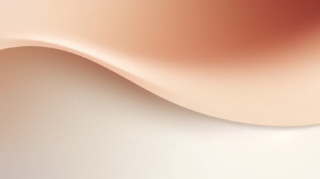 Generative AI : brown and beige abstract background cream or milk and coffee satin background to design advertising projectsの素材