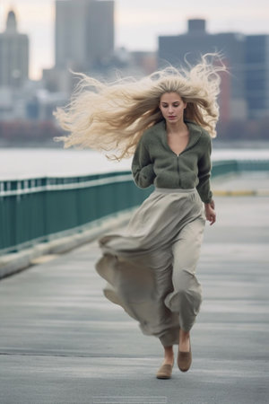 Generative AI : catching the windの素材