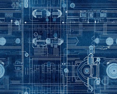 Blueprint Texture : Generative AIの素材