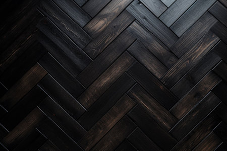 Dark Wooden Floor Background : Generative AIの素材
