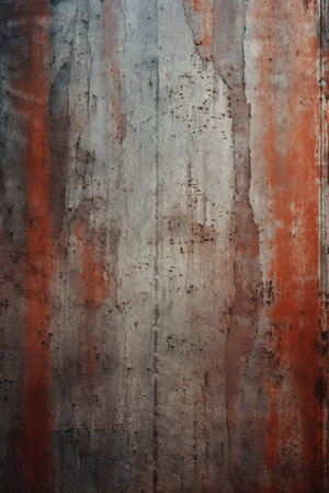 Red Rustic Metal Texture : Generative AIの素材