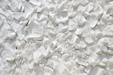 White Stone Wall Texture : Generative AIの素材
