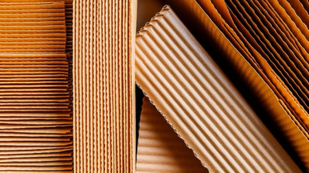 Corrugated Cardboard : Generative AIの素材