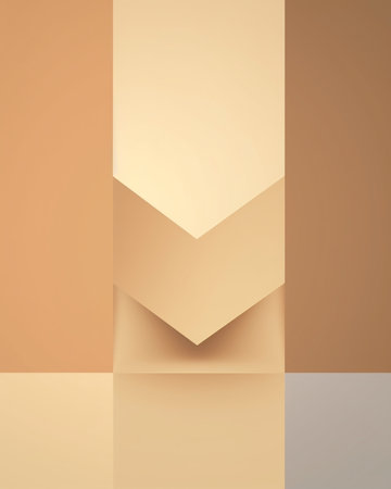 Abstract Beige Background : Generative AIの素材