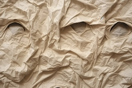Old Crumpled Fabric Texture : Generative AIの素材