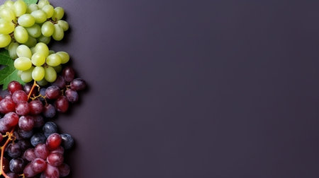 Grapes Background : Generative AIの素材