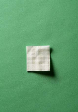 Green Squared Paper Texture Top View : Generative AIの素材