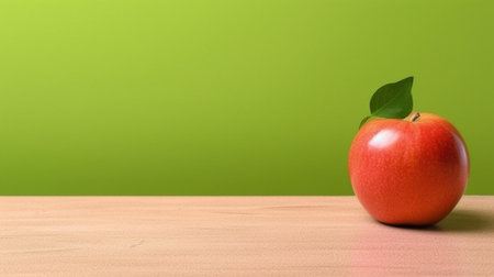 One Apple on Tabletop : Generative AIの素材