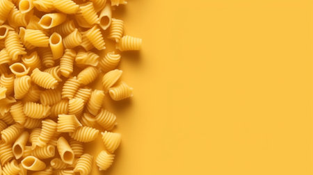 Pasta Noodles Background : Generative AIの素材
