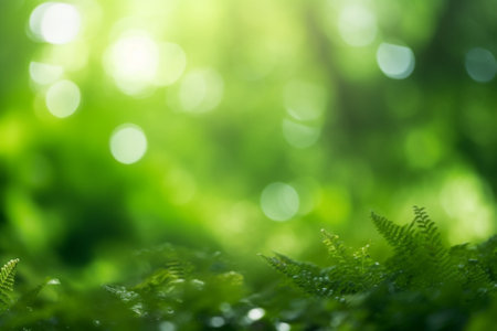 Smooth Nature Bokeh : Generative AIの素材