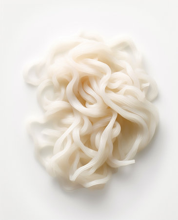 Uncooked Cellophane Noodles Texture : Generative AIの素材
