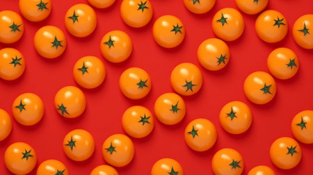 Tomatoes Background : Generative AIの素材