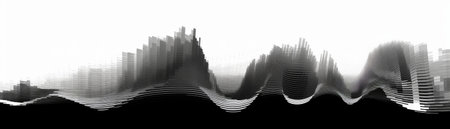 Vector Waveform Shape : Generative AIの素材