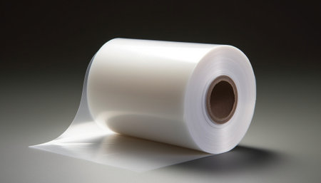 White Plastic Film : Generative AIの素材