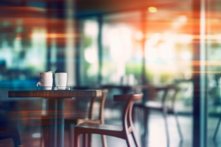 Blur of Defocus Background People Waiting in Movie or Cinema Complex Lounge : Generative AIの素材