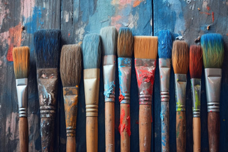 Paint brushes : Generative AIの素材