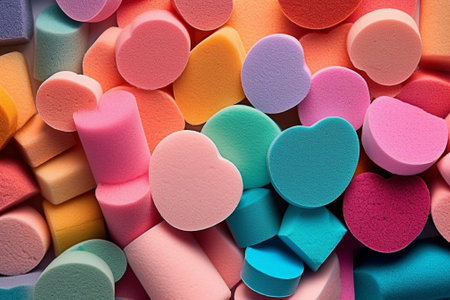 Make up sponge : Generative AIの素材