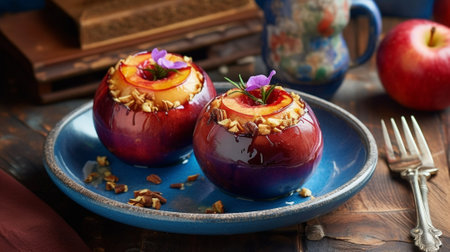 Apples with barley : Generative AIの素材