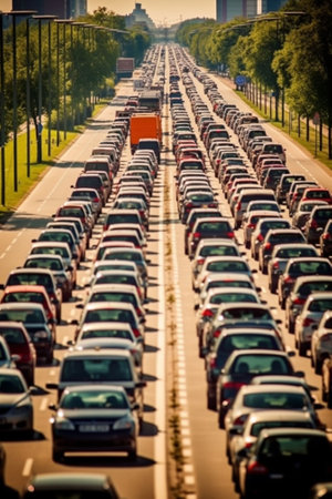 No Stopping ParkingTraffic : Generative AIの素材