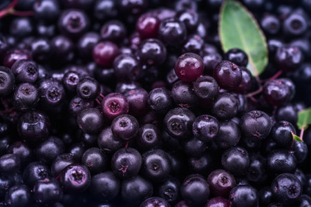 chokeberry aronia : Generative AIの素材