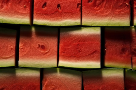 Slices of watermelon : Generative AIの素材